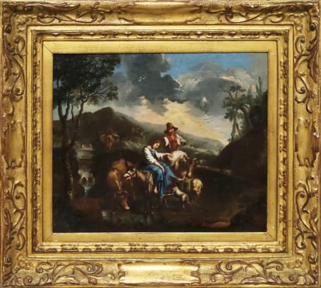 Domenico Pecchio — Paesaggio bucolico